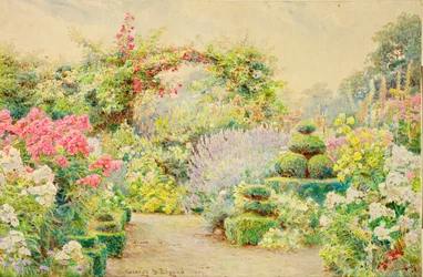 Roundscliffe, ein Garten in Leicestershire, 1907